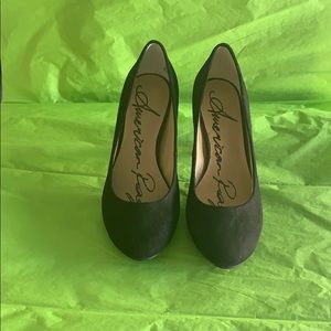 American Rag Black Suede Looking 😊